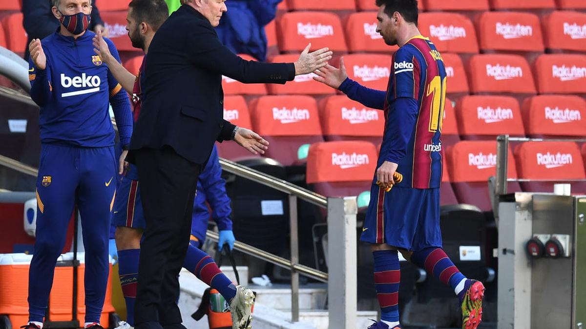 Koeman frustrated at Barca president's Messi comments Carlos Tusquets