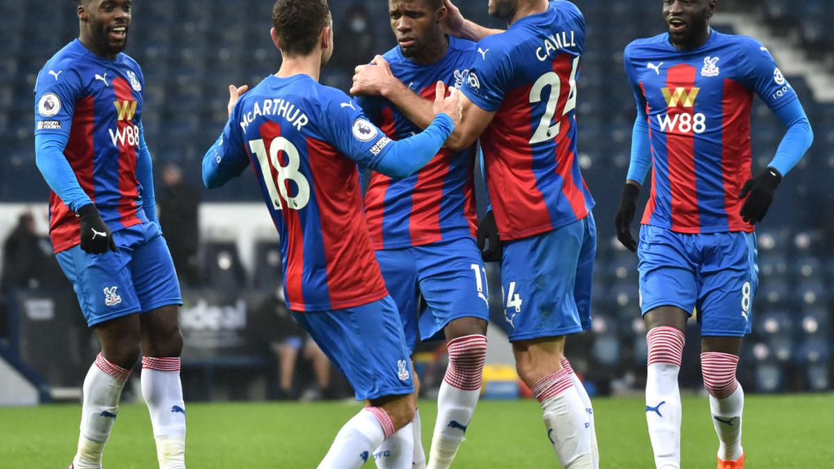 Zaha, Benteke score two each to help Palace thump 10-man West Brom