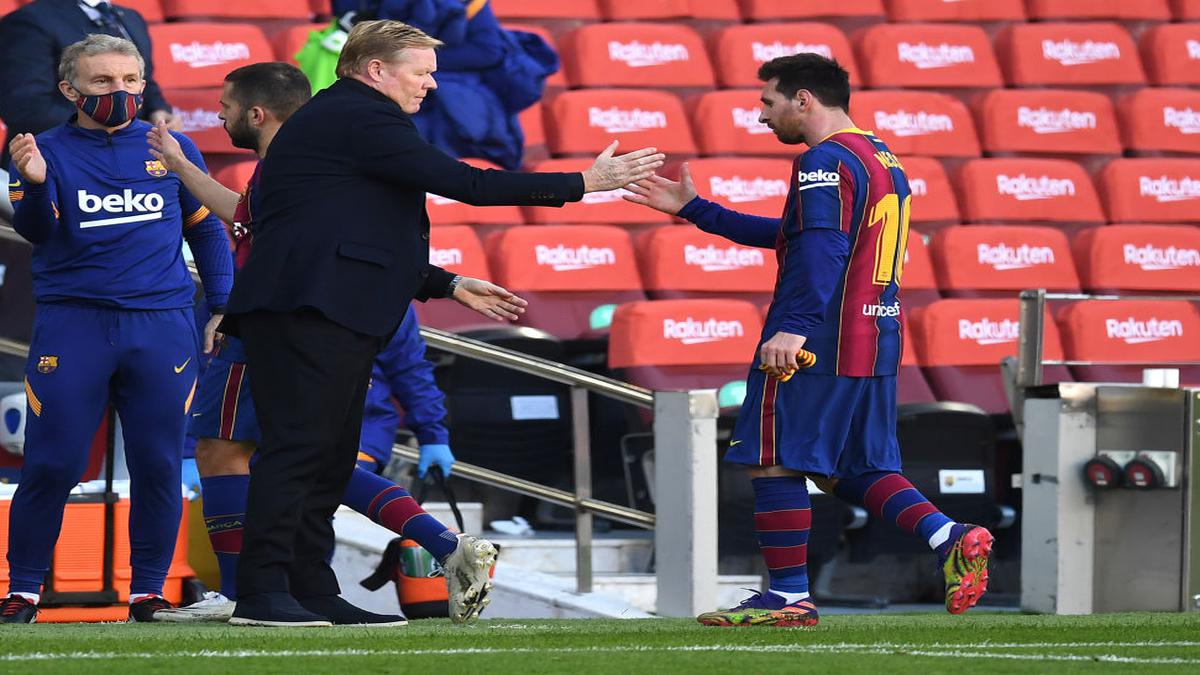 Koeman grateful for Messi support in transitional season for Barca