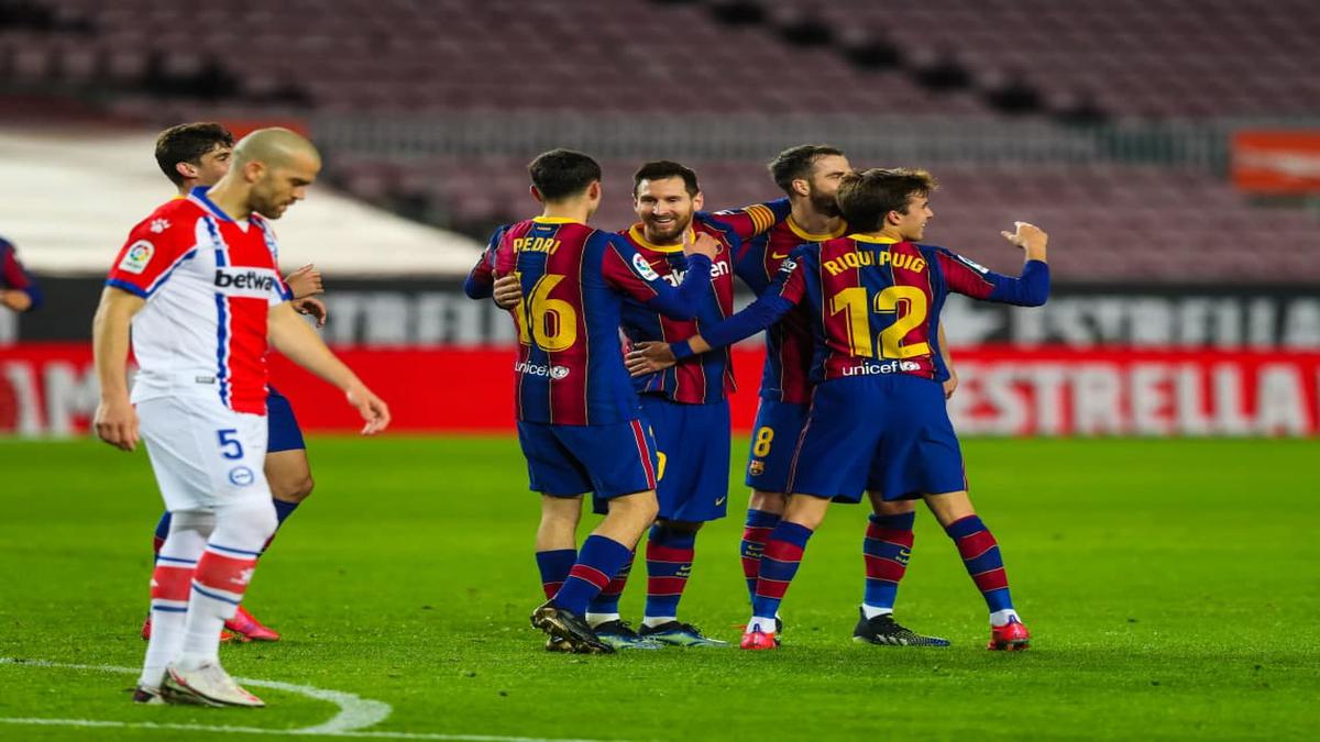 Messi nets two in record-equalling 505th La Liga match, Atletico wins