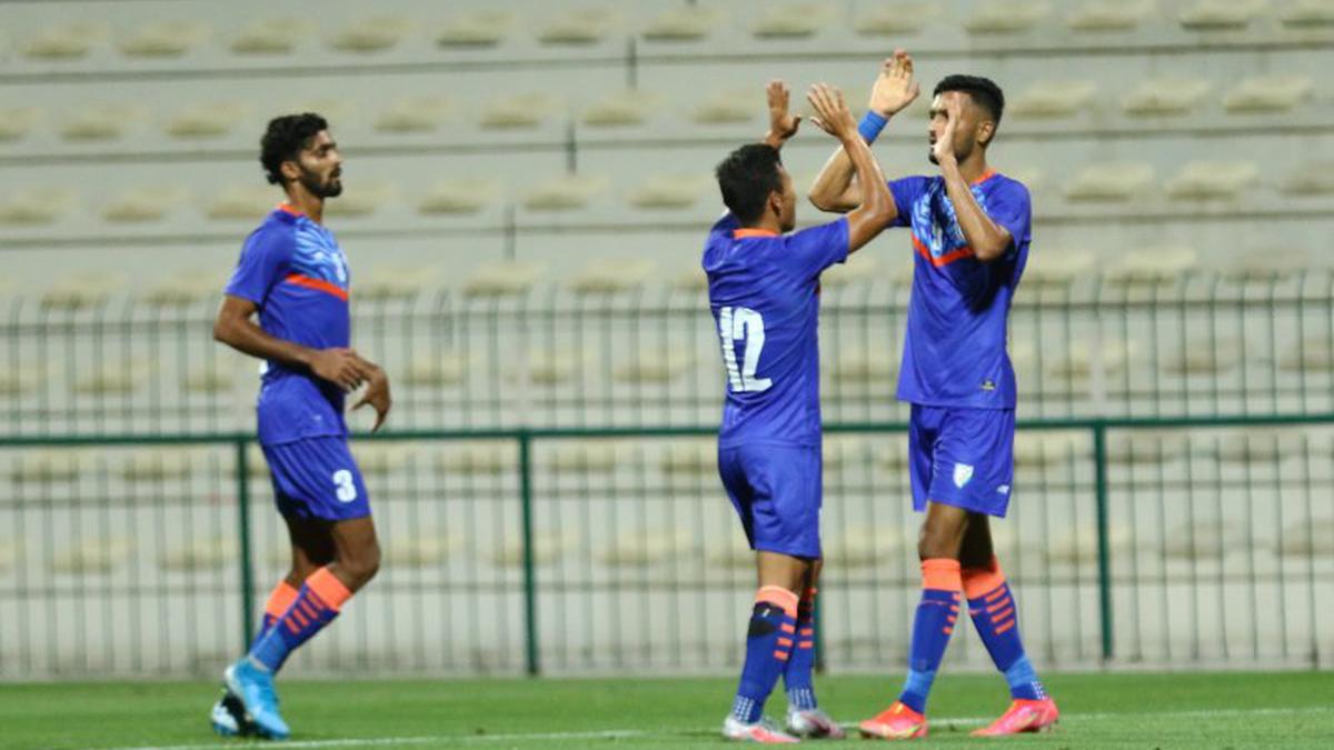 India holds Oman 1-1 in first international match after coronavirus lockdown