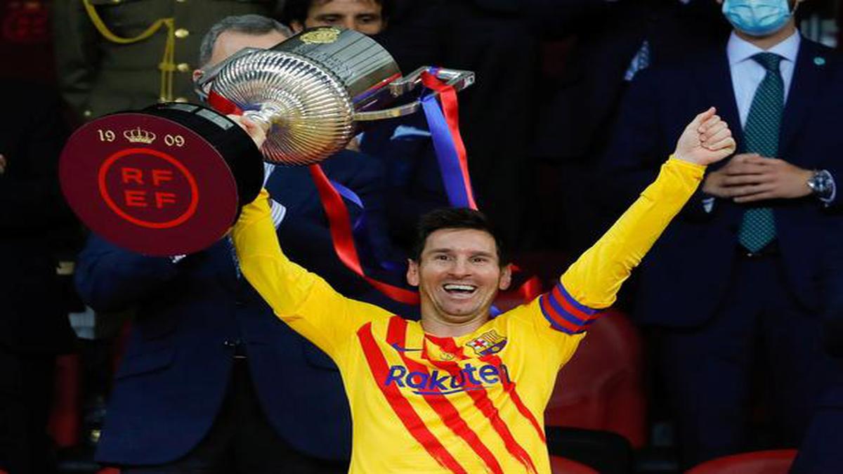 Messi nets two, Barcelona beats Bilbao 4-0 to win Copa del Rey