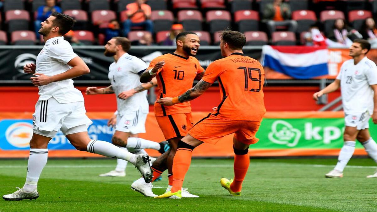 Euro 2020 warm-up: Netherlands enjoys morale-boosting 3-0 win over Georgia