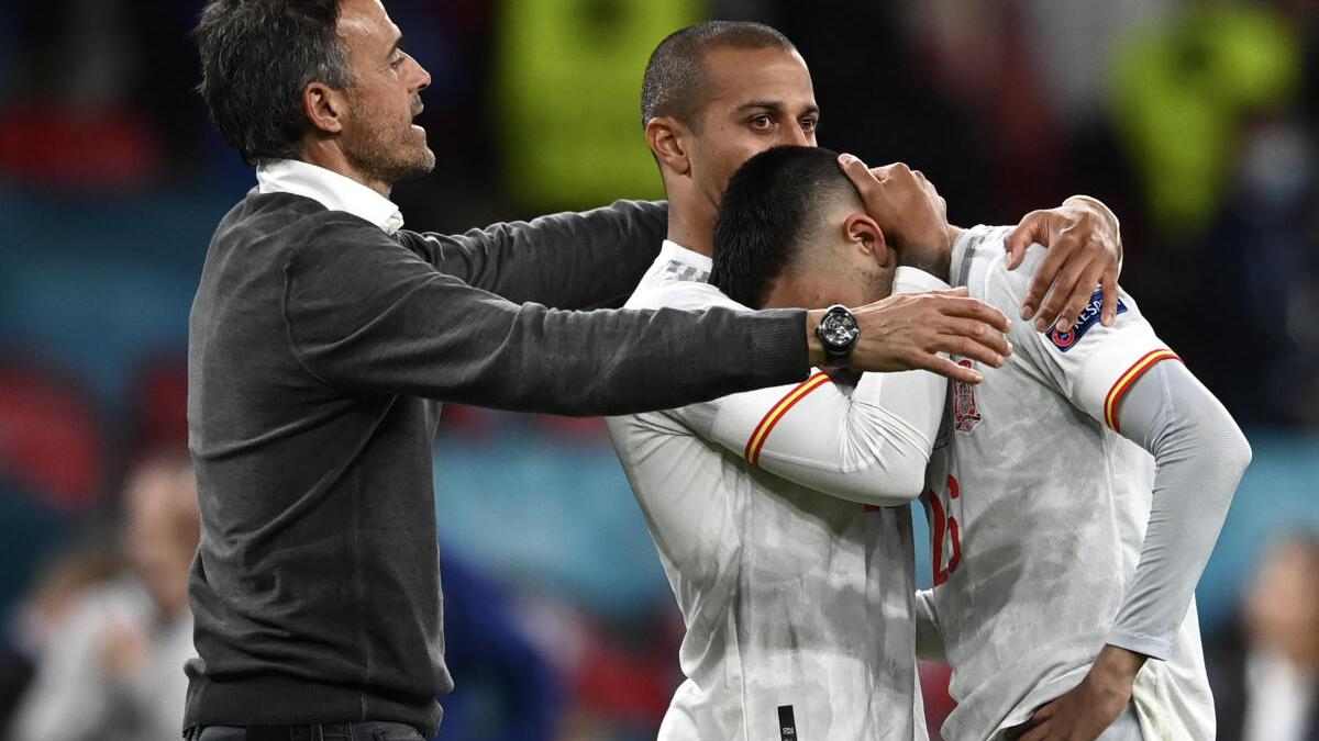 Euro 2020: No complaints, only congratulations for the players, says Spain's Luis Enrique