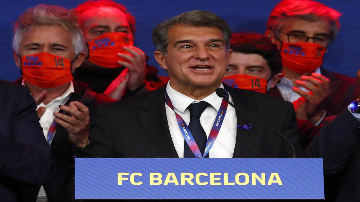 Barcelona president attacks Mbappe's new PSG deal