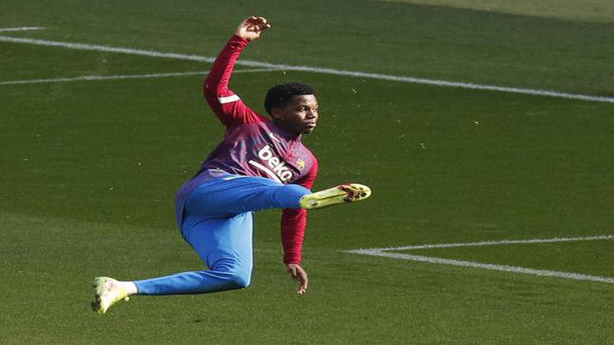 Ansu Fati Has A Left-thigh Injury, Says Barcelona - Sportstar