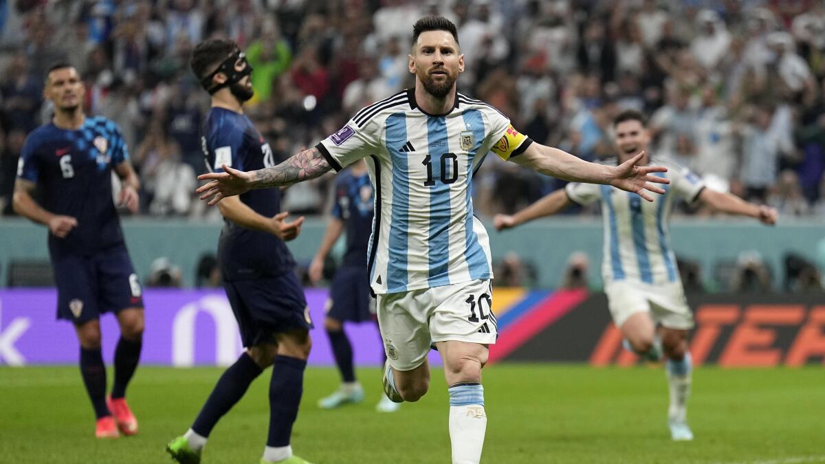 Watch Messi Weaves Magic Vs Croatia As Argentina Reaches World Cup