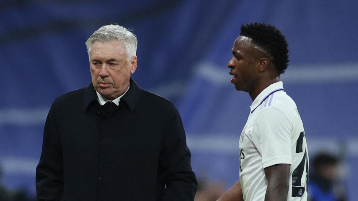 Carlo Ancelotti would be great fit for Brazil, says Vinicius Jr - Sportstar