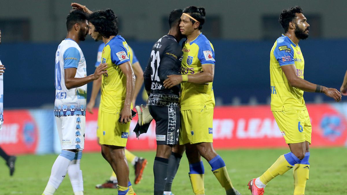 ISL 2020-21: Kerala Blasters denied by the crossbar, draws with Jamshedpur