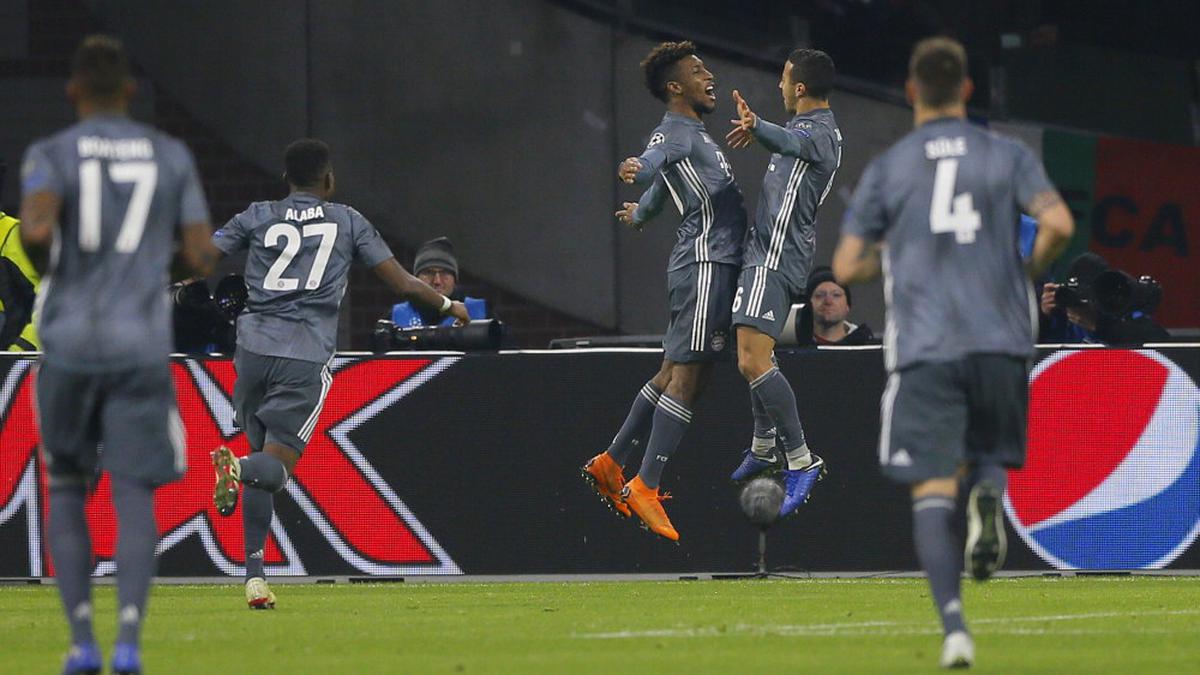 Champions League Report: Ajax 3 Bayern Munich 3