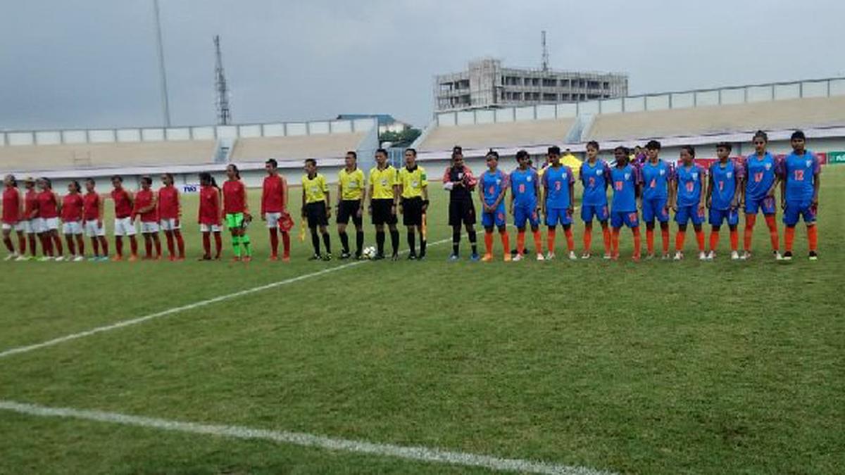 Indian women’s football team completes a double over Indonesia