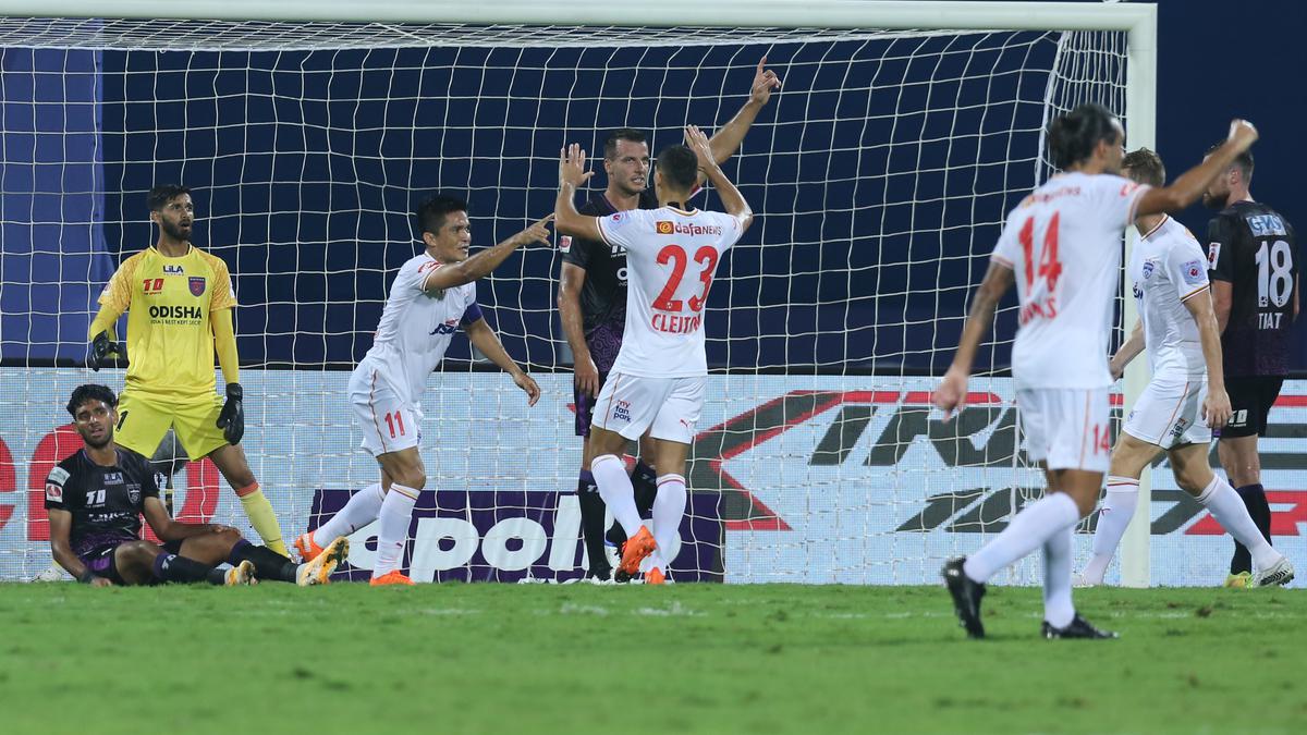 ISL 2020-21, OFC vs BFC highlights: Cleiton, Chhetri goals give Bengaluru FC 2-1 win vs Odisha FC - Sportstar