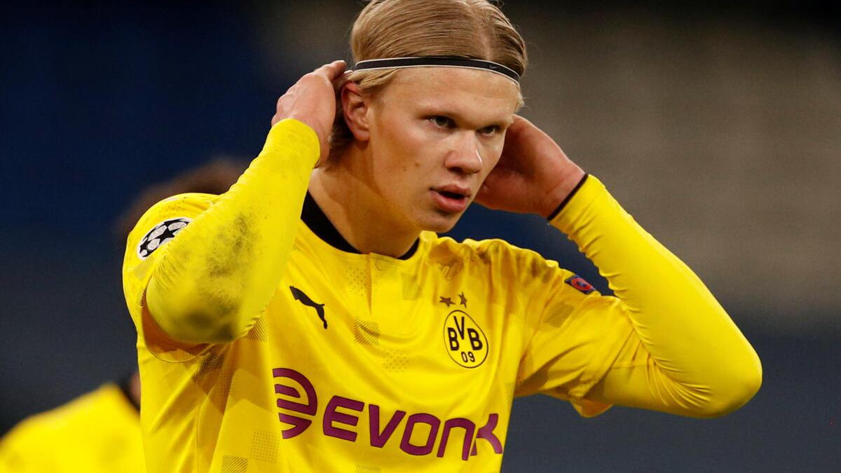 Haaland included in Dortmund squad for German Cup final, but remains a doubtful starter