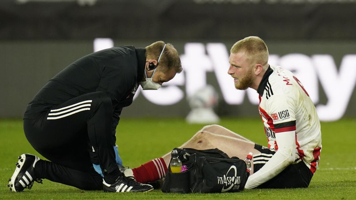 Euro 2020: McBurnie out of Scotland's campaign due to foot fracture