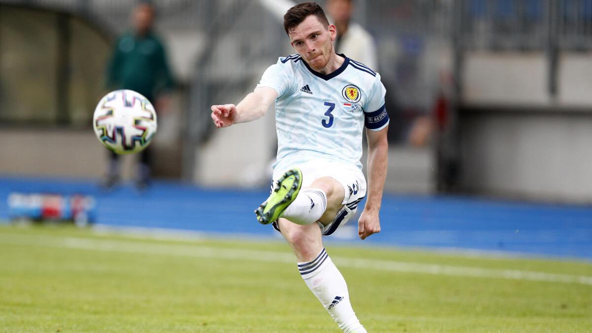 Euro 2020: Andy Robertson praises Denmark's 'heroes' after Eriksen collapse