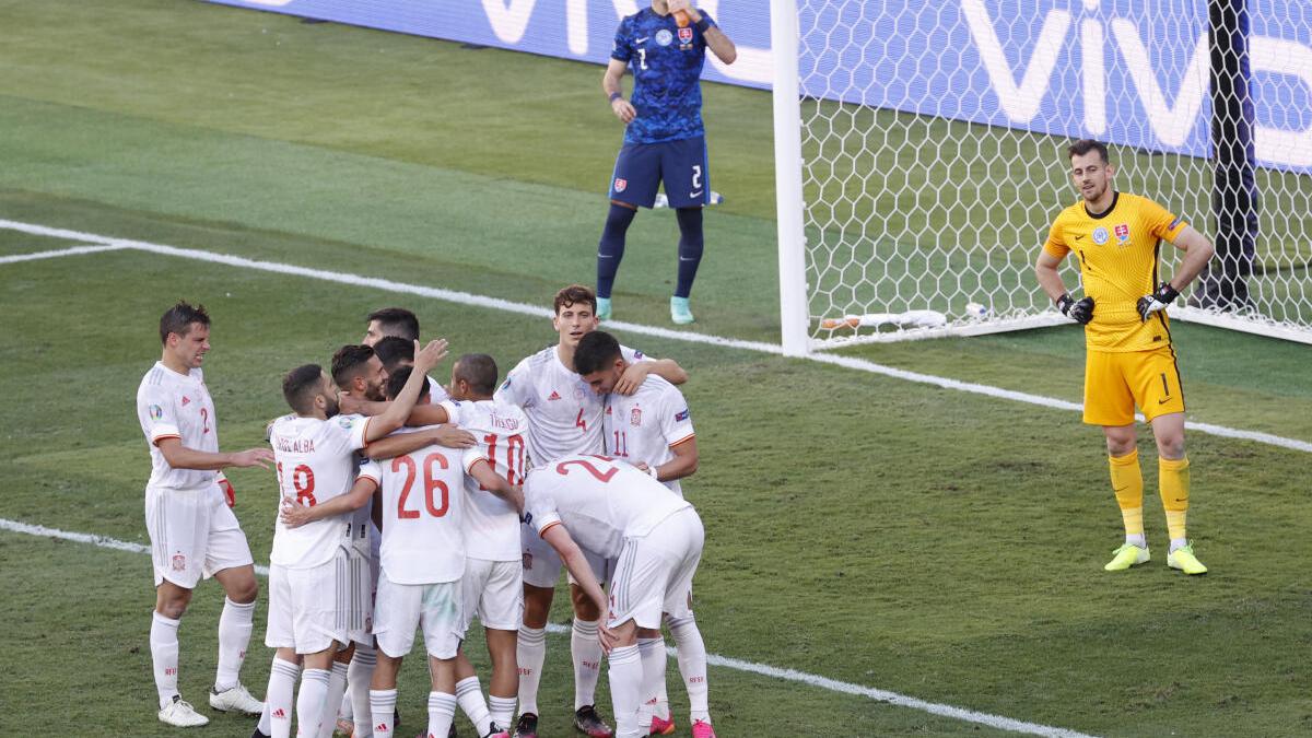 Euro 2020: Spain crushes Slovakia 5-0 to book knockouts spot