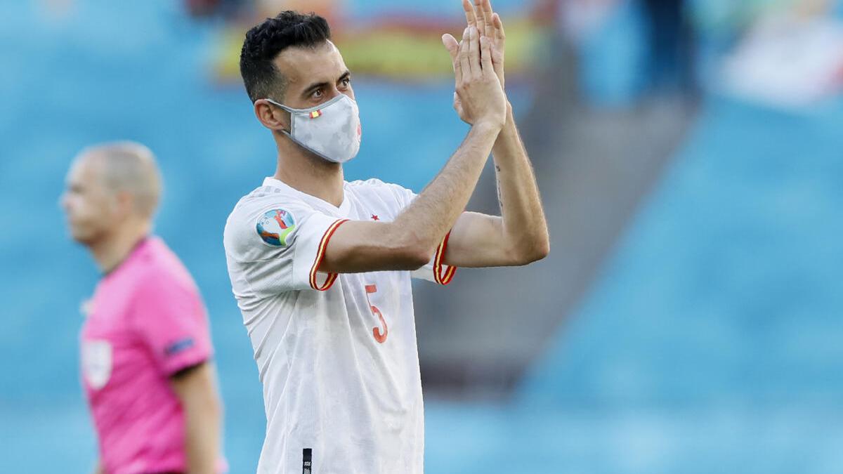 Euro 2020: Busquets proves key as Spain gets back on track