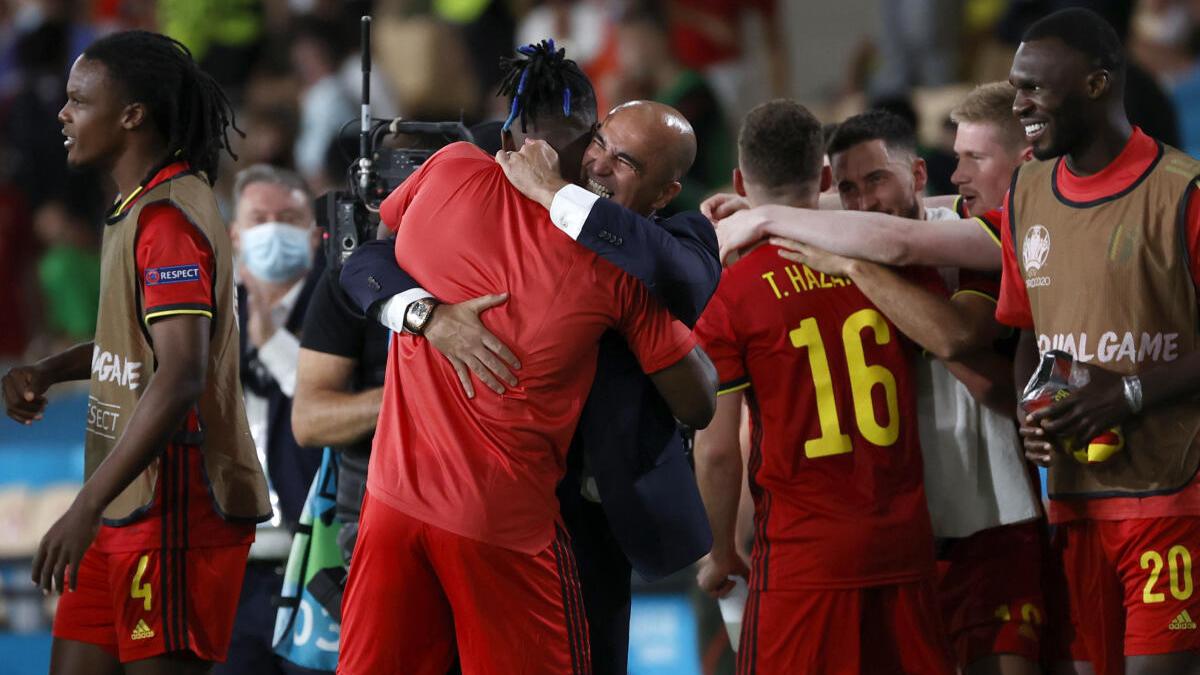 UEFA Euro 2020 Cup: Belgium coach Martinez hails team’s strong mentality after Portugal win