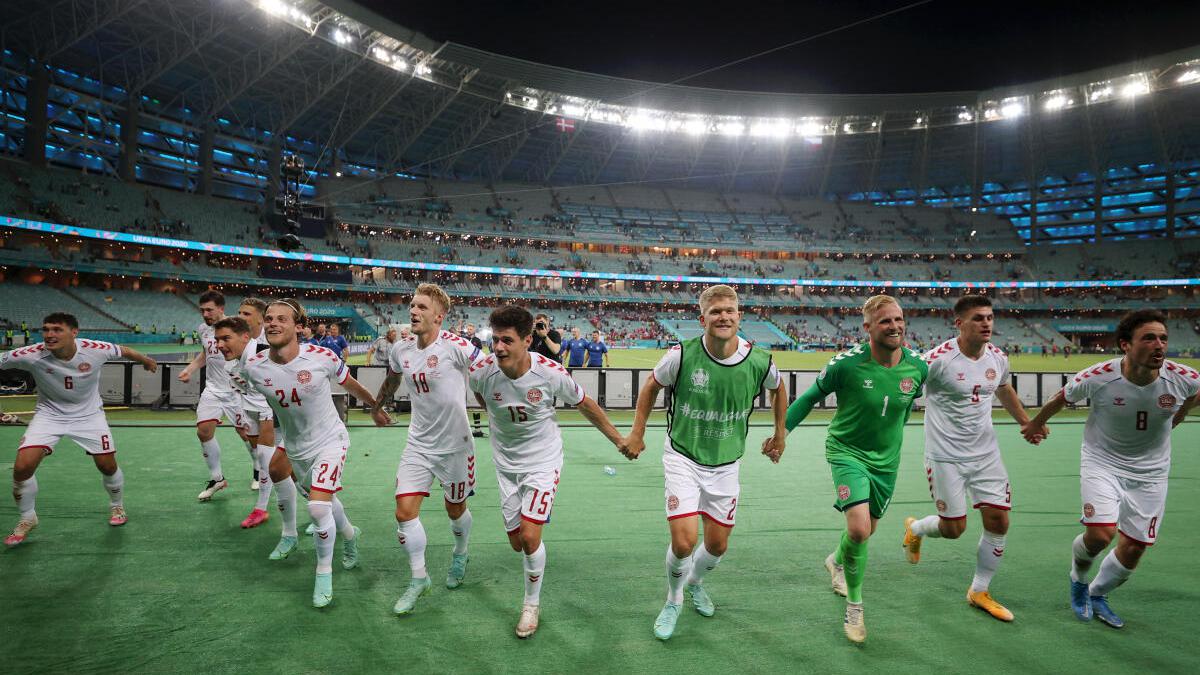 Denmark players arrive home to heroes' welcome after Euro exit