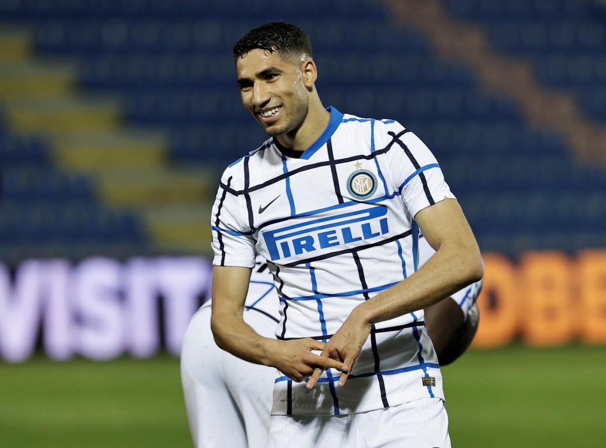 Morocco's Achraf Hakimi Joins Paris Saint-Germain From Inter Milan