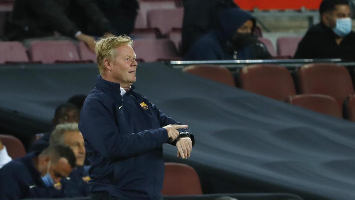 Ronald Koeman calls for patience in unusual news conference