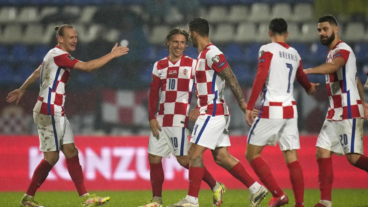 2022 FIFA World Cup Qualifiers: Croatia loses ground after 2-2 draw with Slovakia