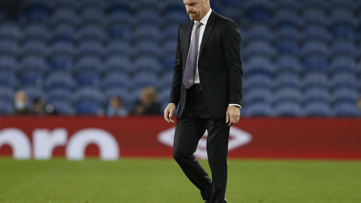 Unacceptable abuse a 'reality of the job', says Burnley's Dyche