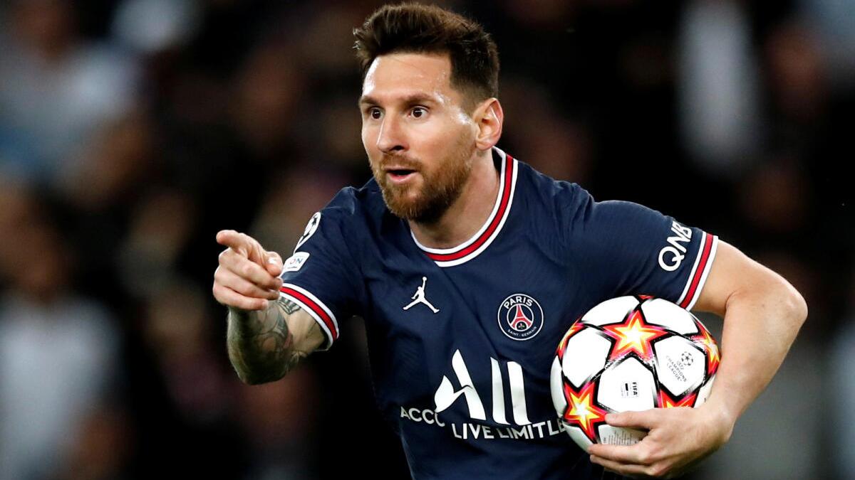 Messi misses PSG training ahead of Lille clash