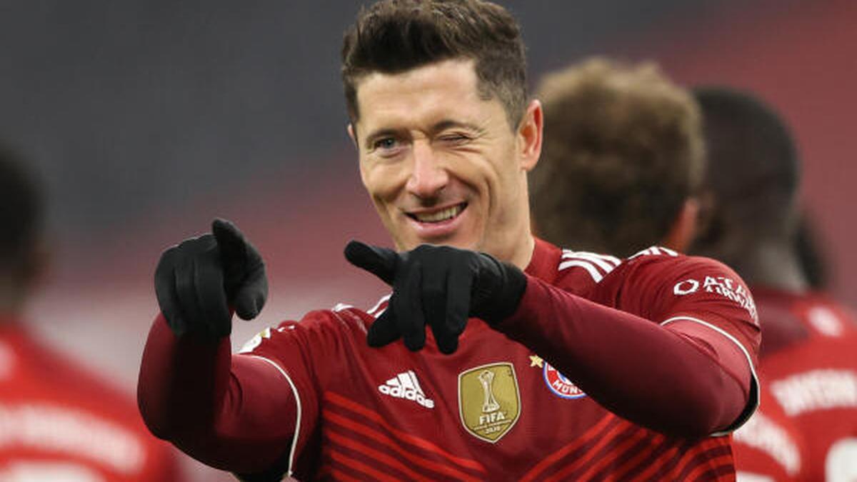 Lewandowski sets Bundesliga record with 43rd goal in 2021