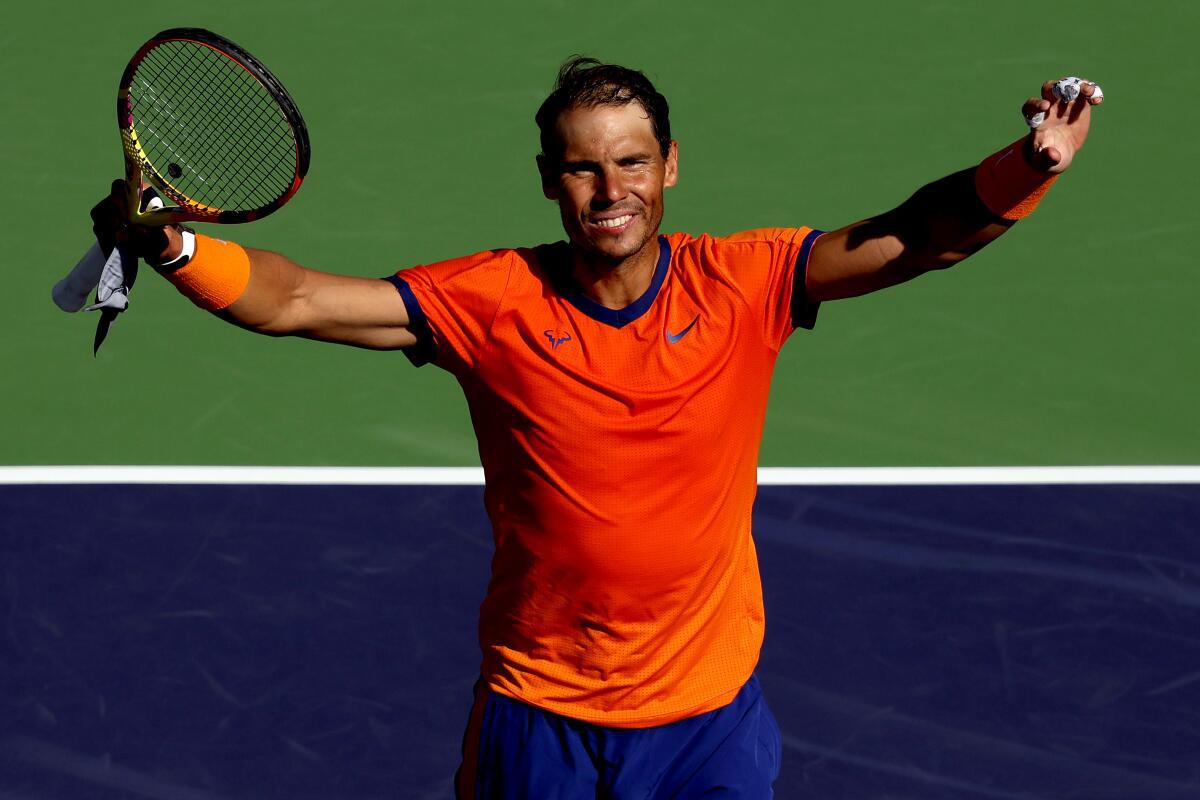 Shock loss costs Medvedev number one rank, Nadal beats Evans at Indian Wells