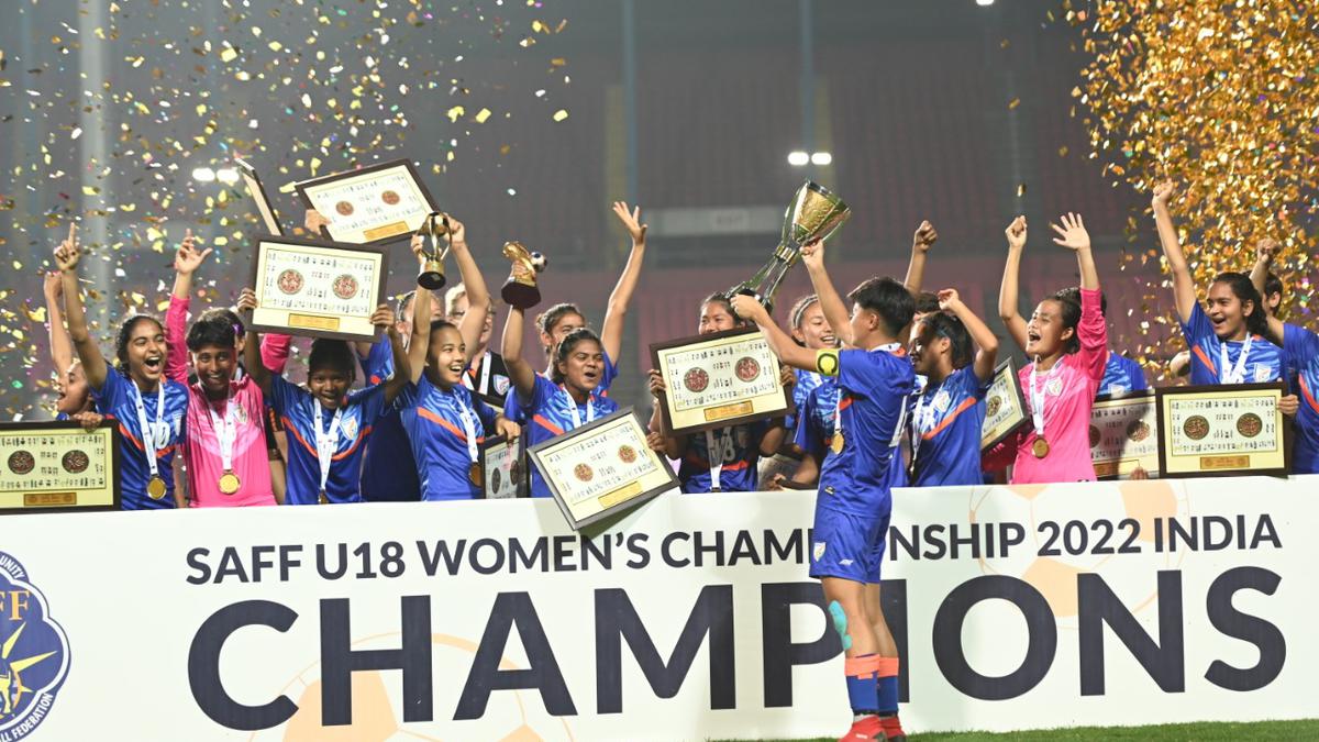 Indian team clinches SAFF U-18 Women's Championship title