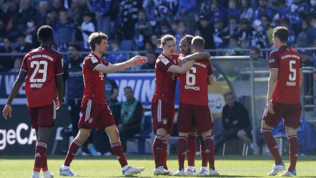 Bayern edges closer to title after win at Arminia