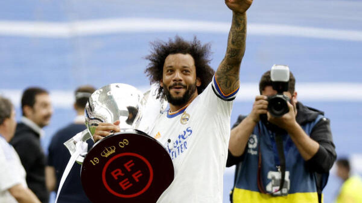 Marcelo becomes the most successful Real Madrid player as his side wins 35th LaLiga title