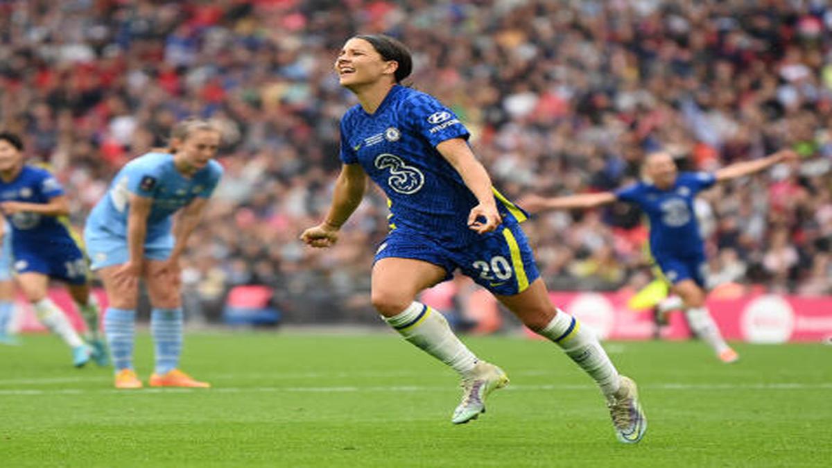 Women's FA Cup final: Chelsea beats Man City to complete domestic double