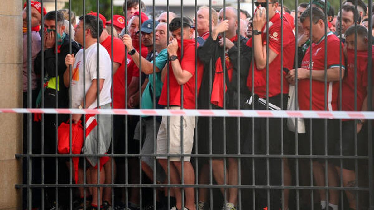 UEFA Champions League final: Tear gas fired at Liverpool fans in policing chaos