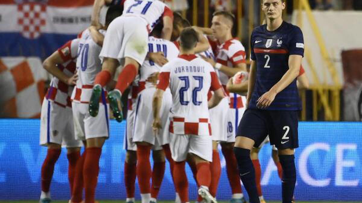 Titleholder France held by Croatia to 1-1 in Nations League