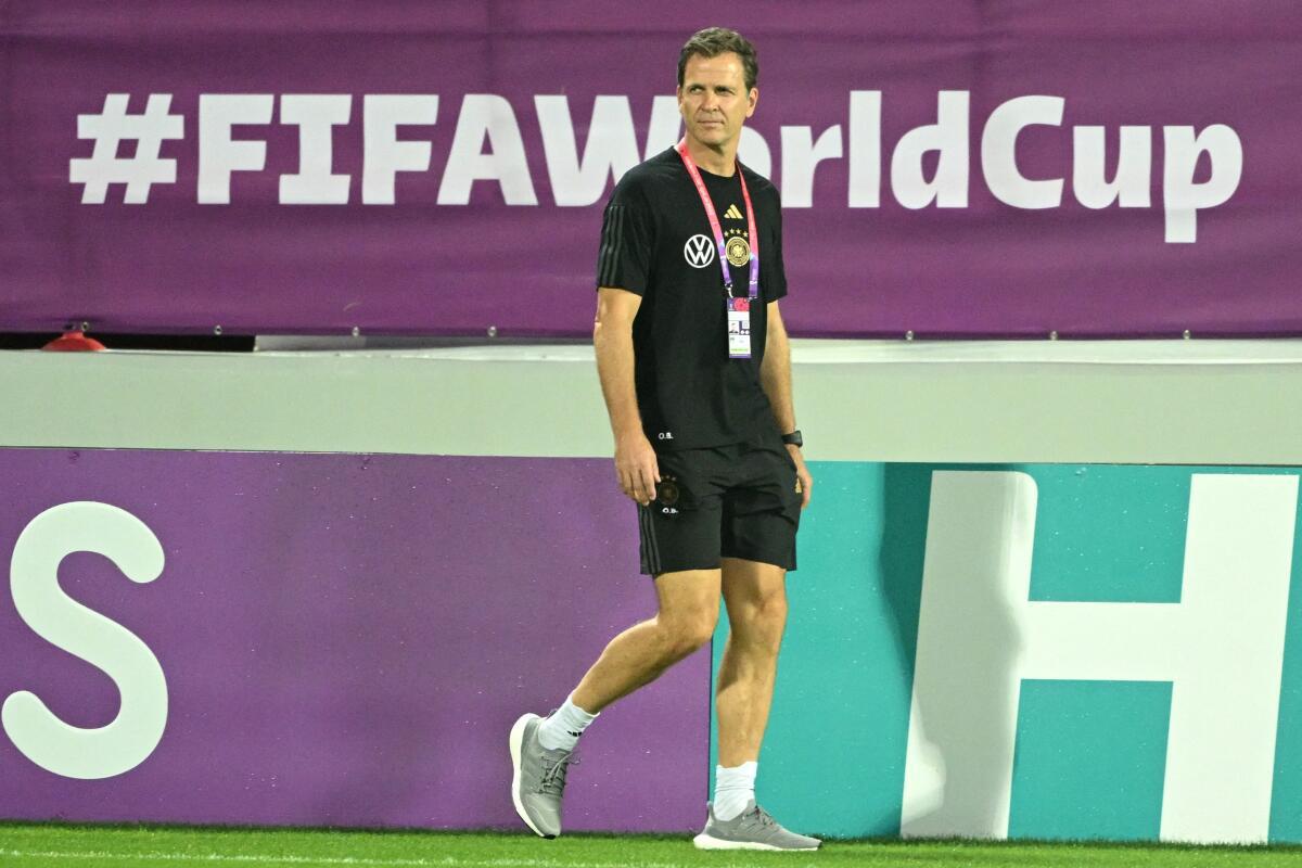 Alemania despide al director del equipo Oliver Bierhoff después de una pésima campaña en la Copa Mundial de la FIFA 2022