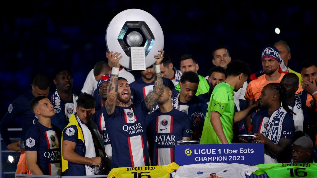 PSG 2-3 Clermont Foot highlights; Ligue 1 Paris Saint-Germain title celebrations dampened with loss; Messi, Ramos say goodbye