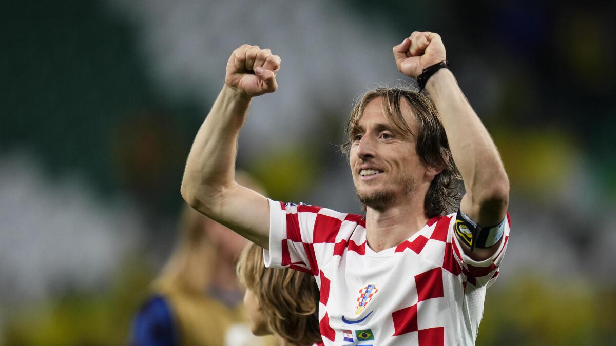 Modric's World Cup dream over