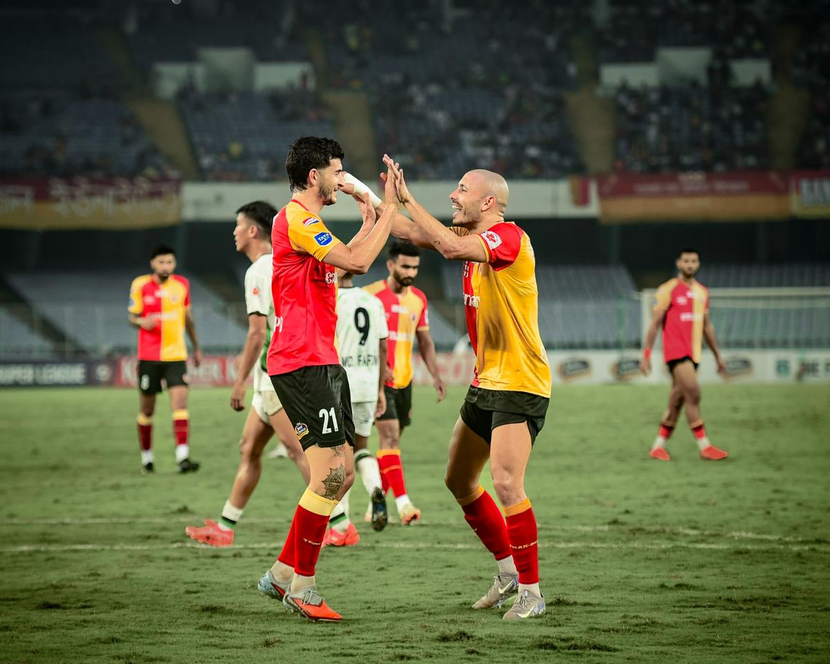 East Bengal heads into the BFC clash high on confidence after a 3-1 away win over Chennaiyin FC.