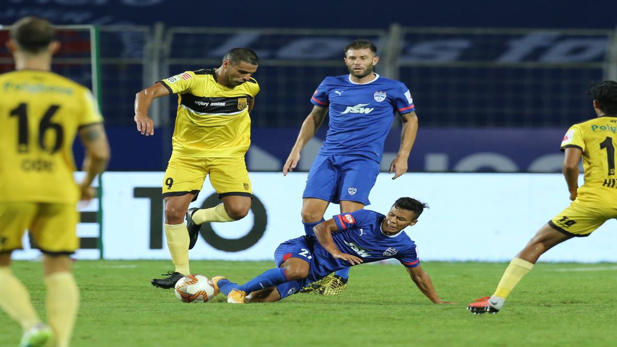 ISL 2020-21 highlights: Bengaluru FC and Hyderabad FC play out 0-0 draw