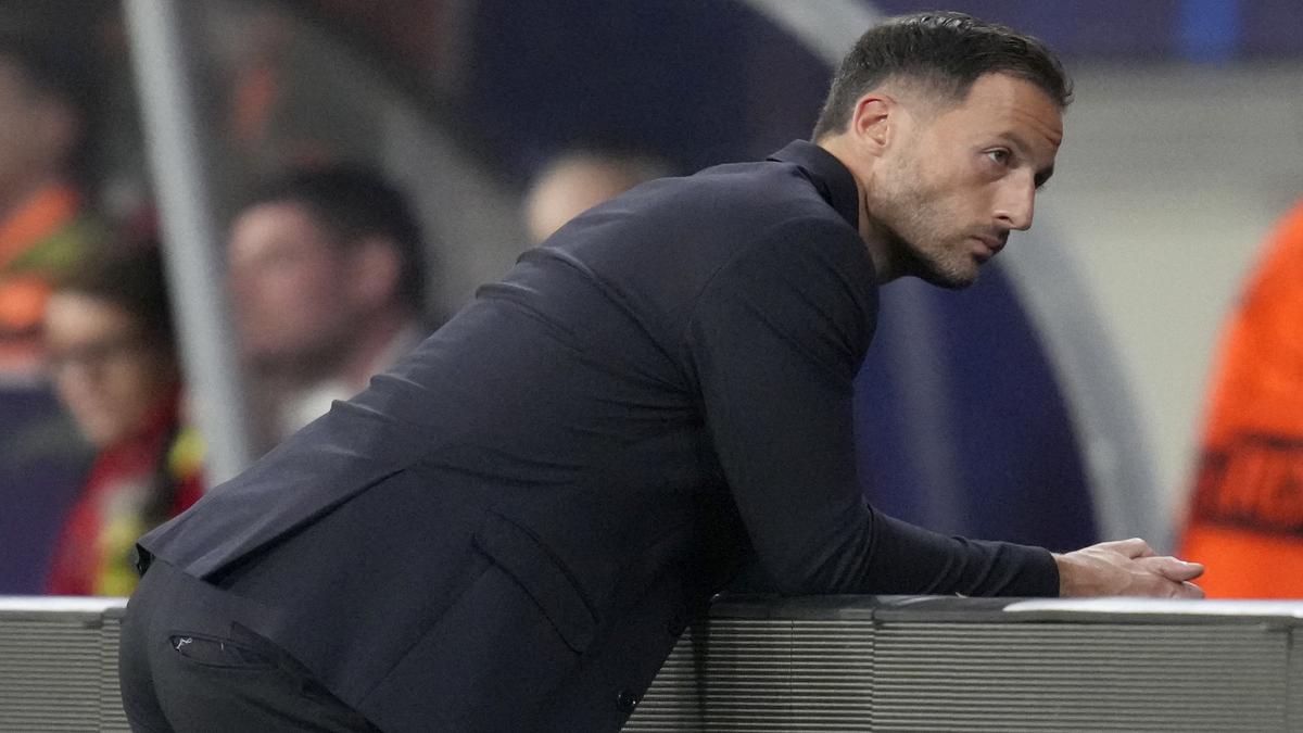 Leipzig fires coach Domenico Tedesco after Champions League loss