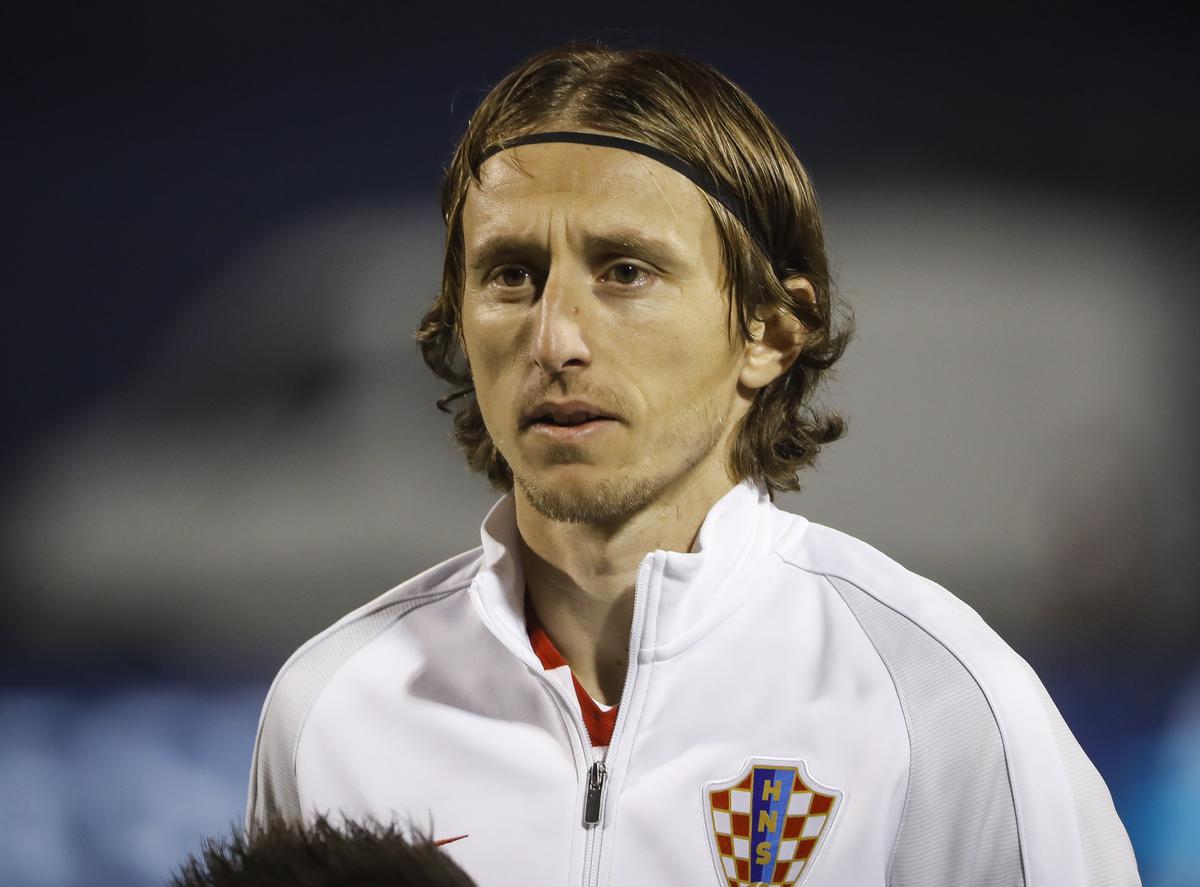 Croatia star Modric's heart of gold