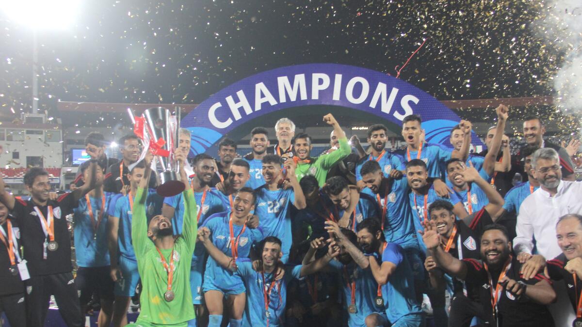 Intercontinental Cup Final India beats Lebanon 20 to secure title