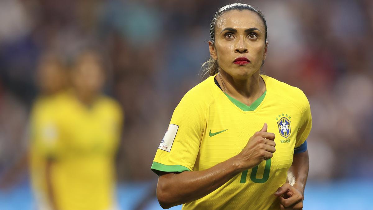 With Brazil's exit, Marta delivers an emotional farewell to the