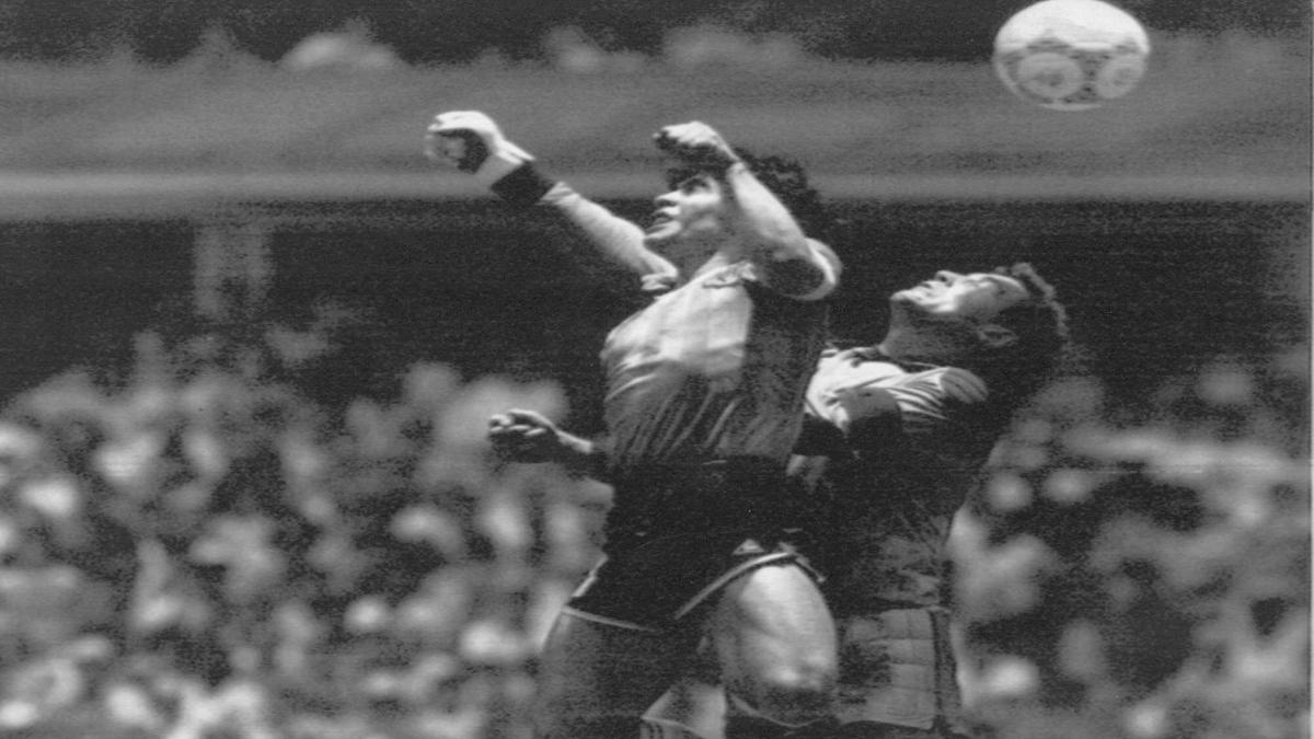 On this day: Diego Maradona's 'Hand of God' against England in the 1986 FIFA World Cup