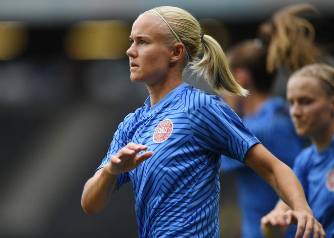 Superstar: Denmark’s Pernille Harder is one of the biggest stars from the U-17 Women’s World Cup. Harder held the record for the highest transfer fee for two years before it was broken last month.