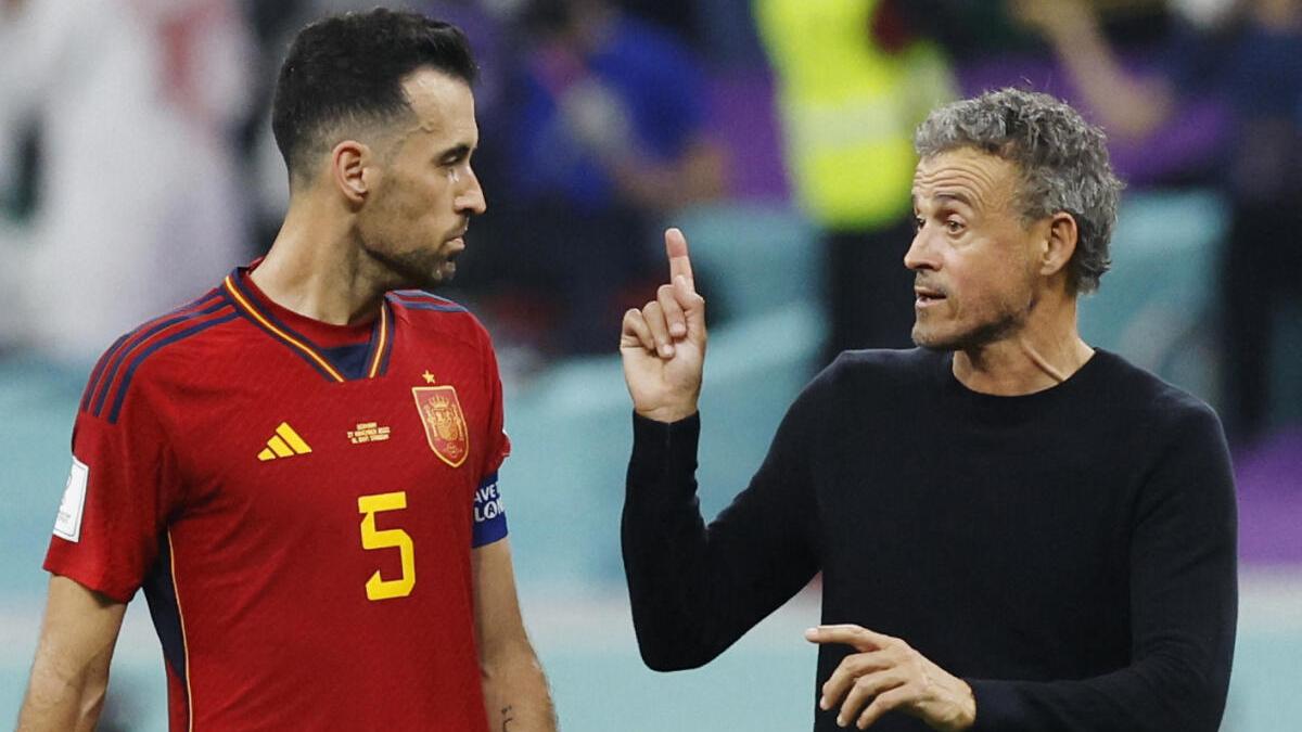 Spain boss Luis Enrique: “Want to convince Sergio Busquets to play another FIFA World Cup’