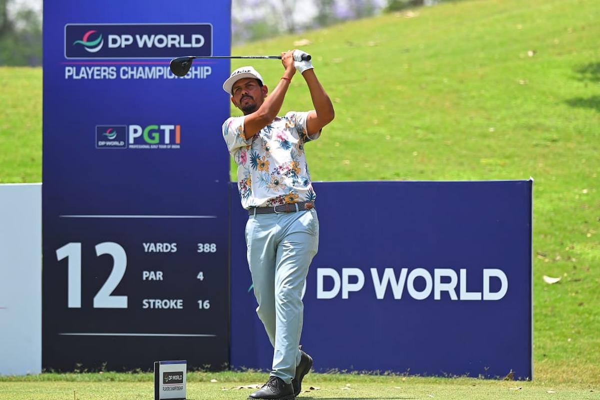 Akshay Sharma in action.