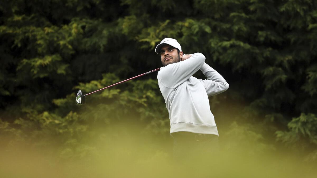 Shubhankar Sharma T-40th after first round at Made in HimmerLand